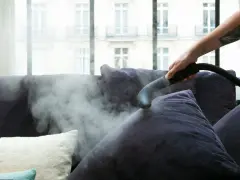 Nettoyer canapé tissu vapeur pour un résultat impeccable. La vapeur désinfecte et ravive les couleurs.