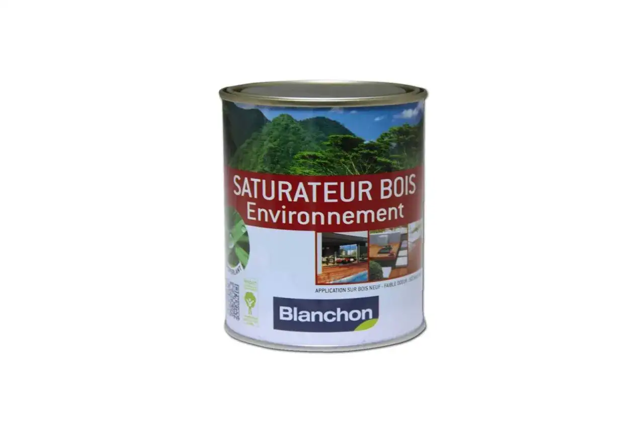 Boîte de saturateur pour le traitement bois exotique. Idéal pour protéger et embellir terrasses et bardages.